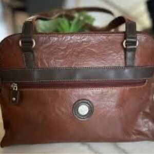 Brown Mouflon Leather Women's Bag